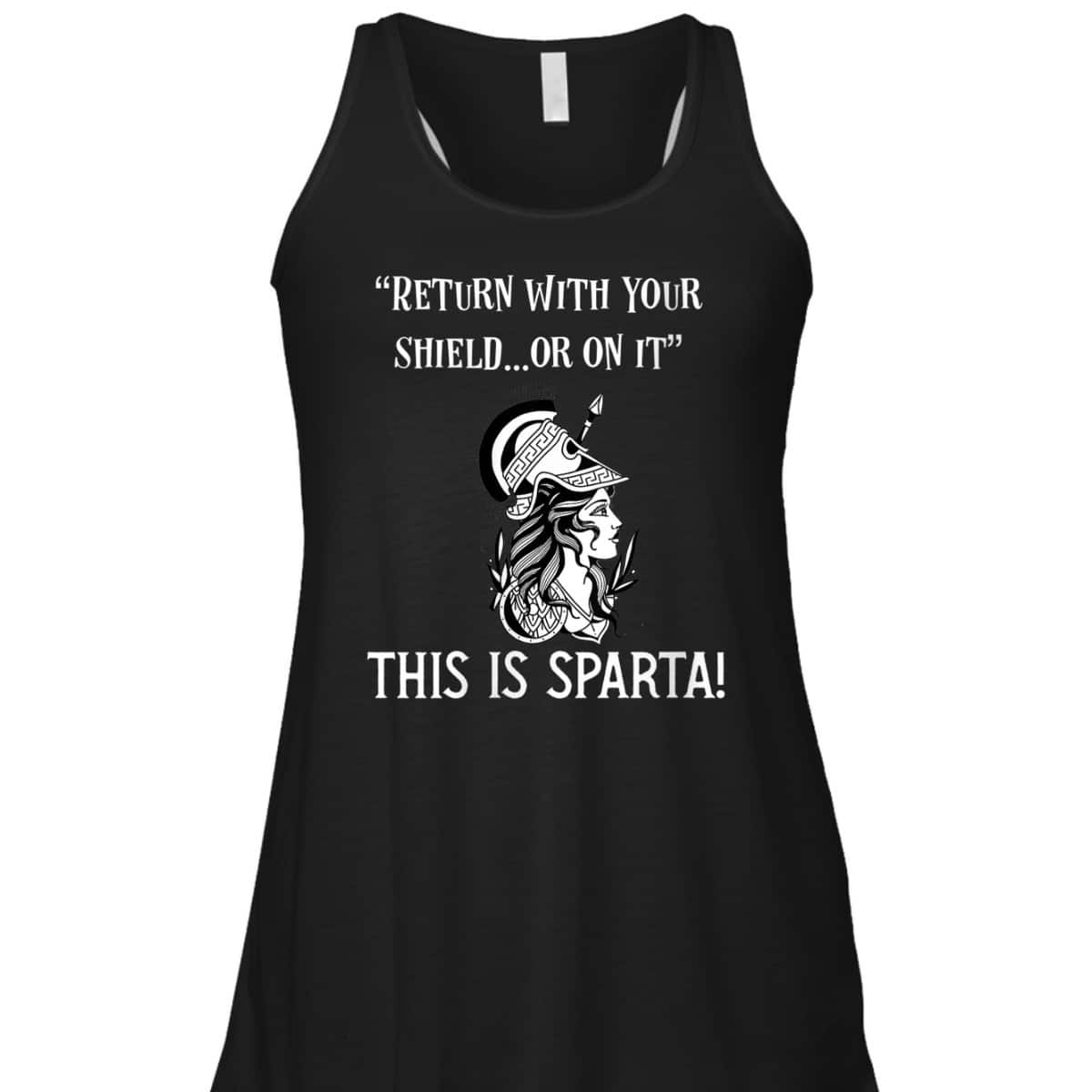 Womens Feminist Strong Greek Women This Is Sparta History T-Shirt