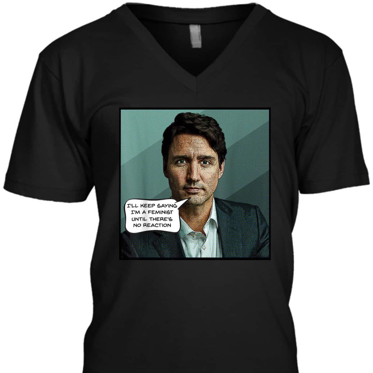 Justin Trudeau Feminist Quote Canadian Prime Minister T-Shirt