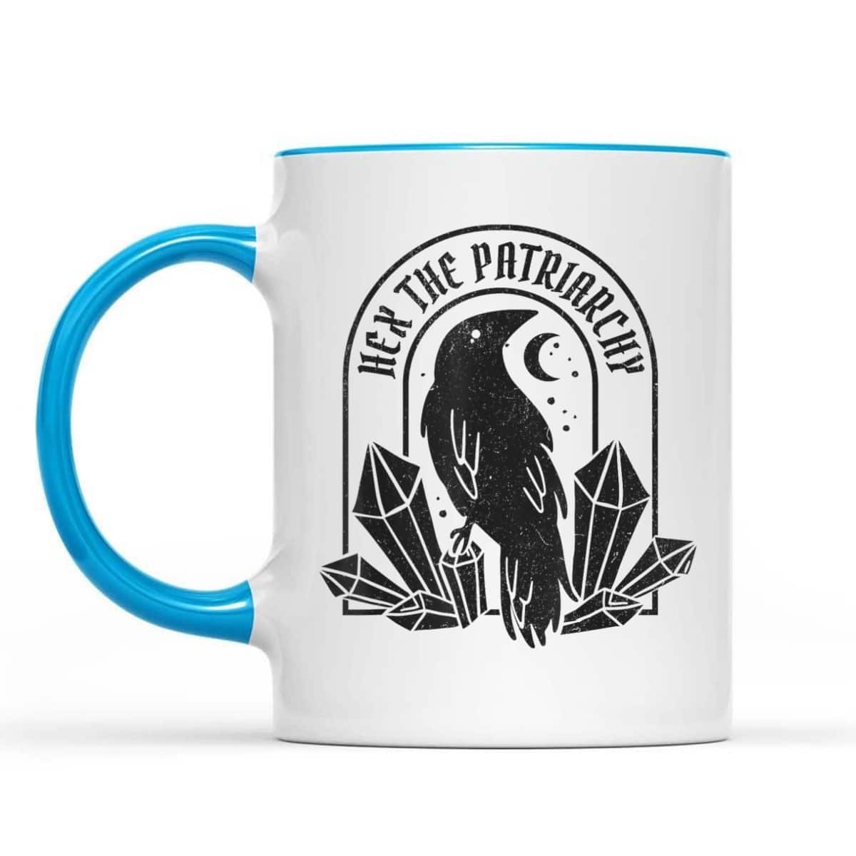 Feminist Witch Crow Hex The Patriarchy T-Shirt