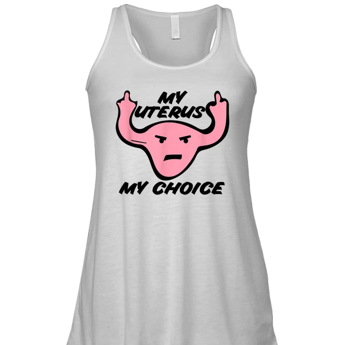 My Uterus My Choice Pro-choice Feminist Protest T-Shirt