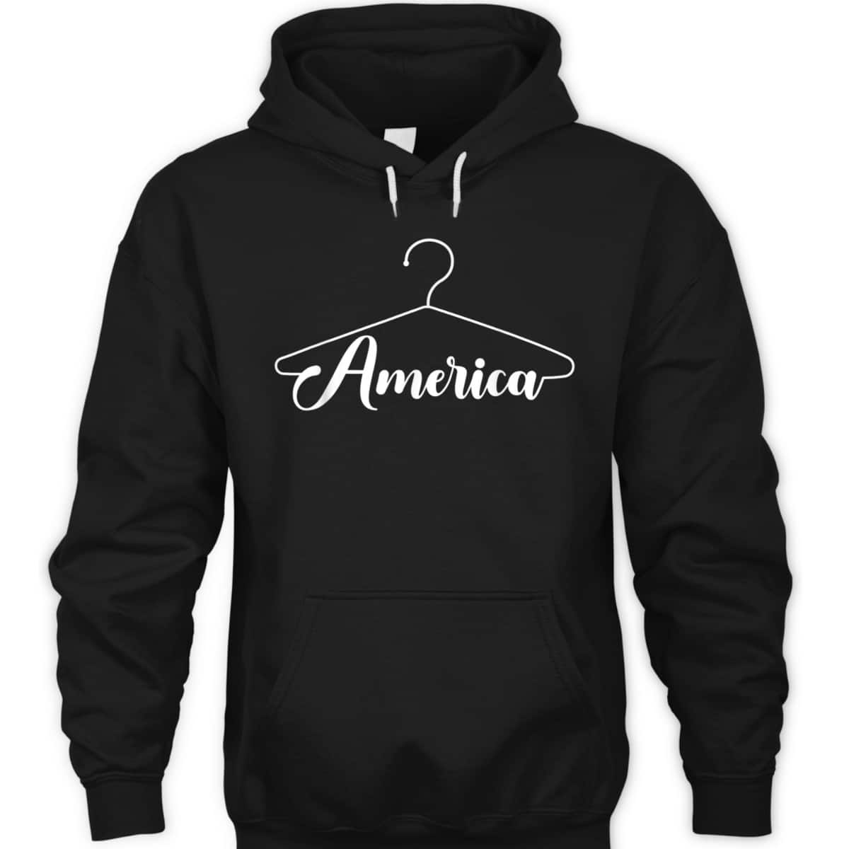 America Hanger ProChoice Feminist T-Shirt America Hanger ProChoice Feminist T-Shirt