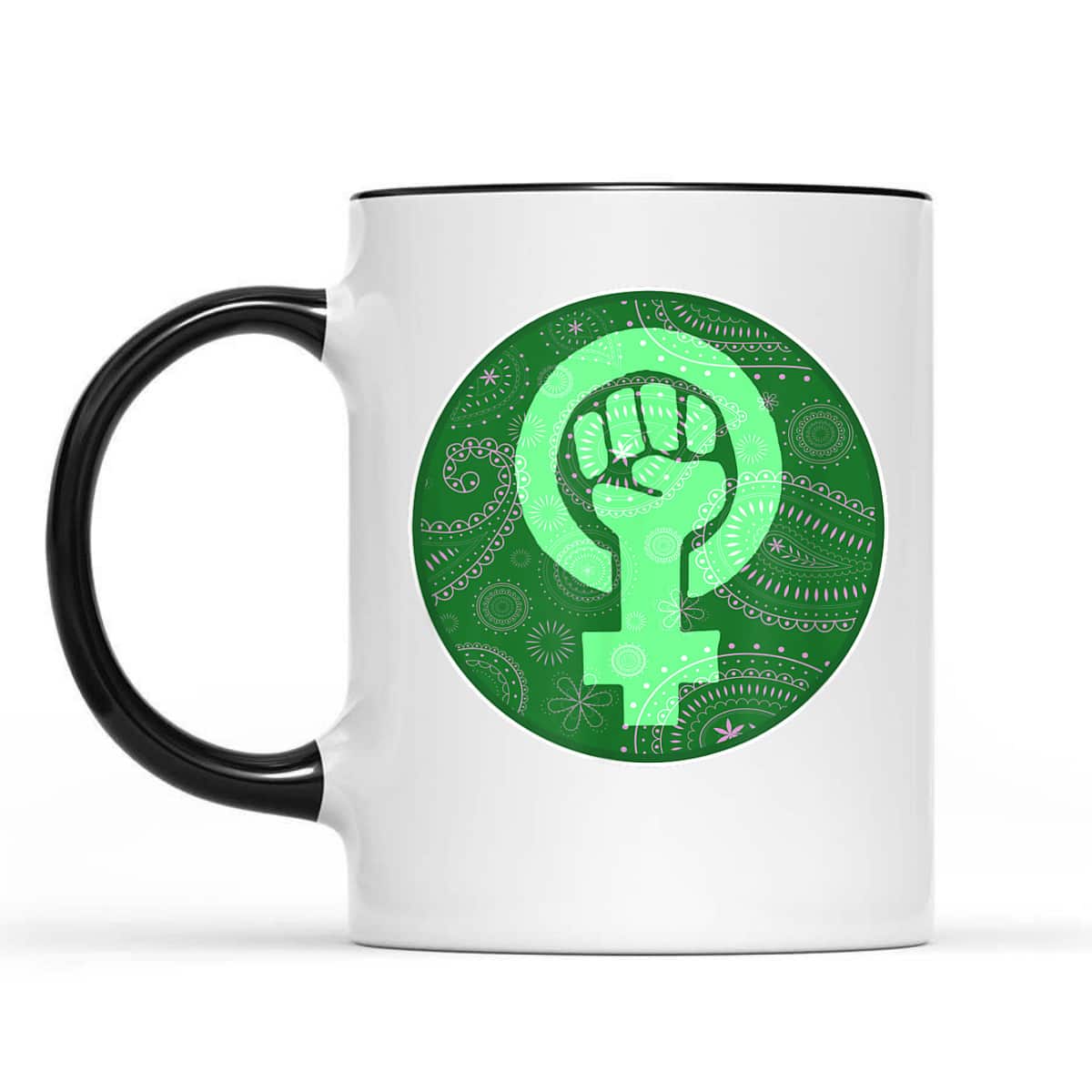 Abortion Rights Feminist Fist Green Bandana Pro Choice T-Shirt Abortion Rights Feminist Fist Green Bandana Pro Choice T-Shirt
