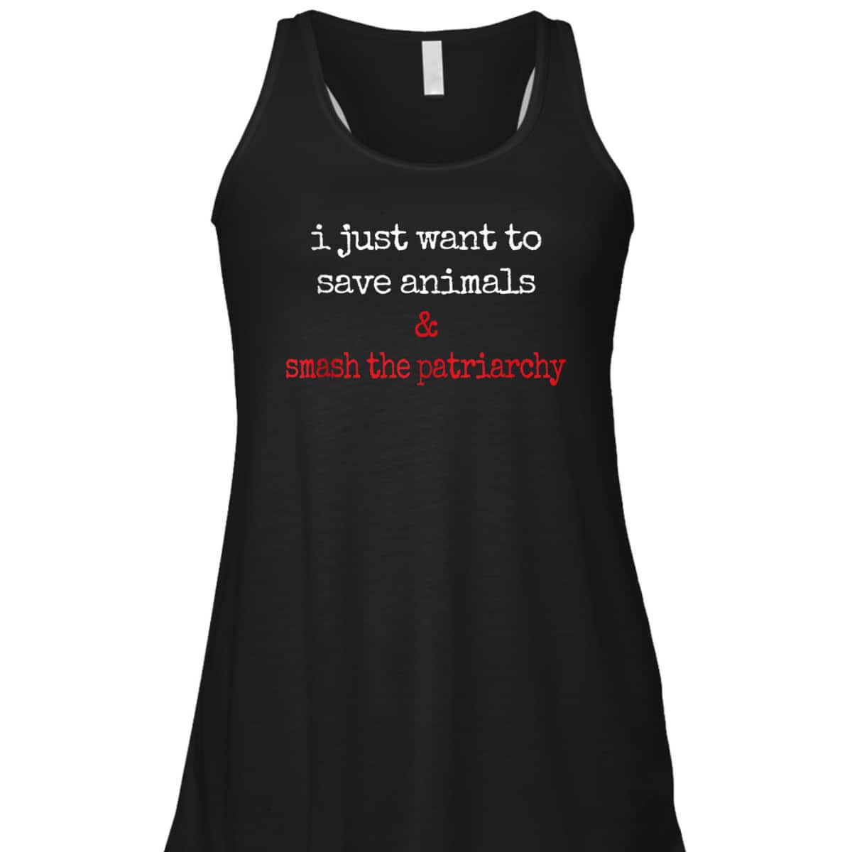 Feminist Animal Rescue Save Animals Smash The Patriarchy T-Shirt