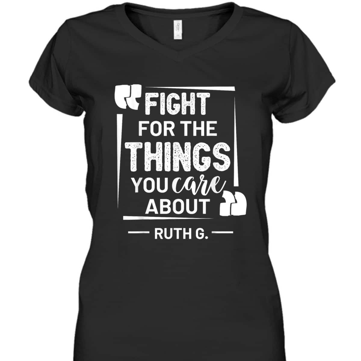 Female Equality Ruth Bader Ginsburg Feminist Positive Quote T-Shirt Female Equality Ruth Bader Ginsburg Feminist Positive Quote T-Shirt