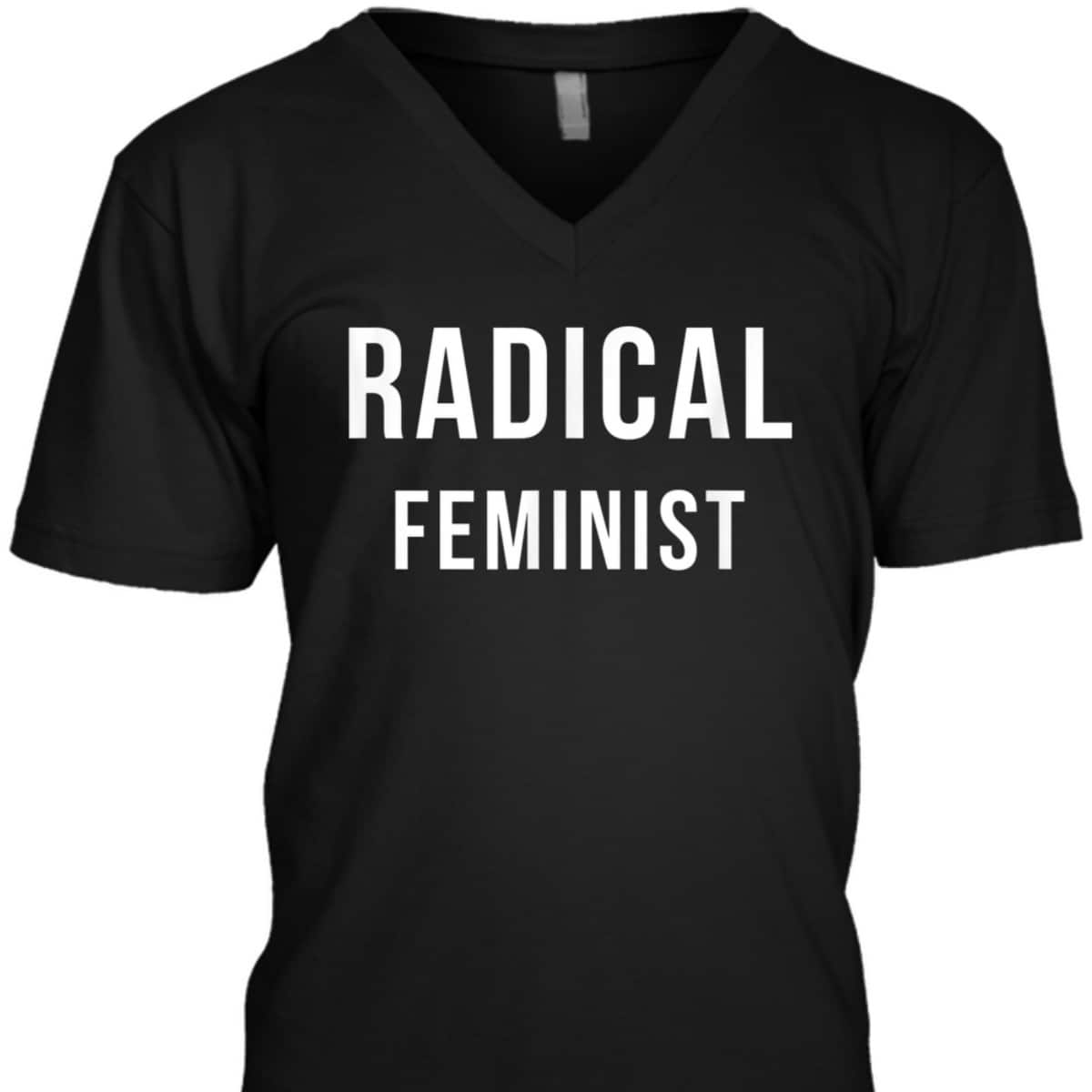 Radical Feminist Statement Creek T-Shirt