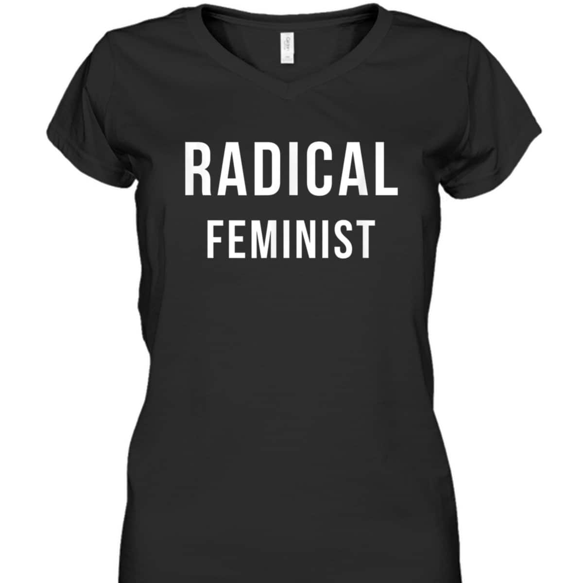 Radical Feminist Statement Creek T-Shirt