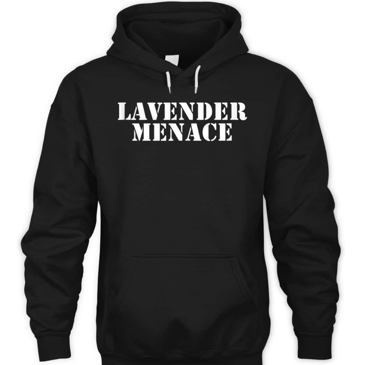 Retro Lesbian Feminist Lavender Menace T-Shirt