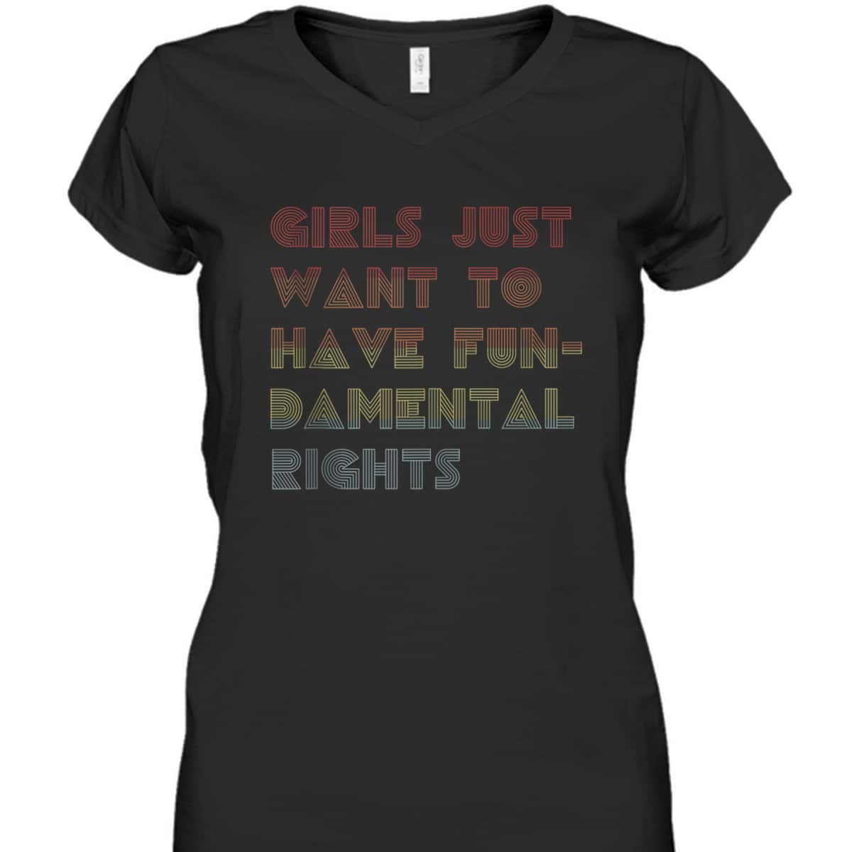 Feminism Girls Just Want To Have FUNdamental Rights ERA T-Shirt