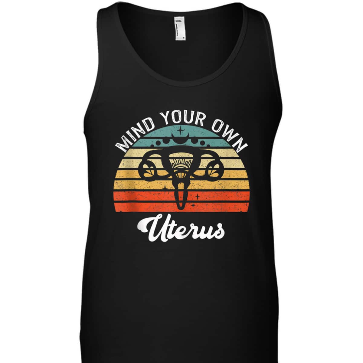 Vintage Mind Your Own Uterus Feminist Pro Choice T-Shirt