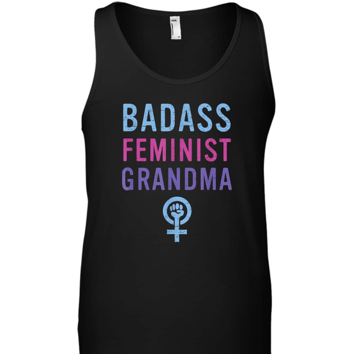Feminist Badass Feminist Grandma T-Shirt