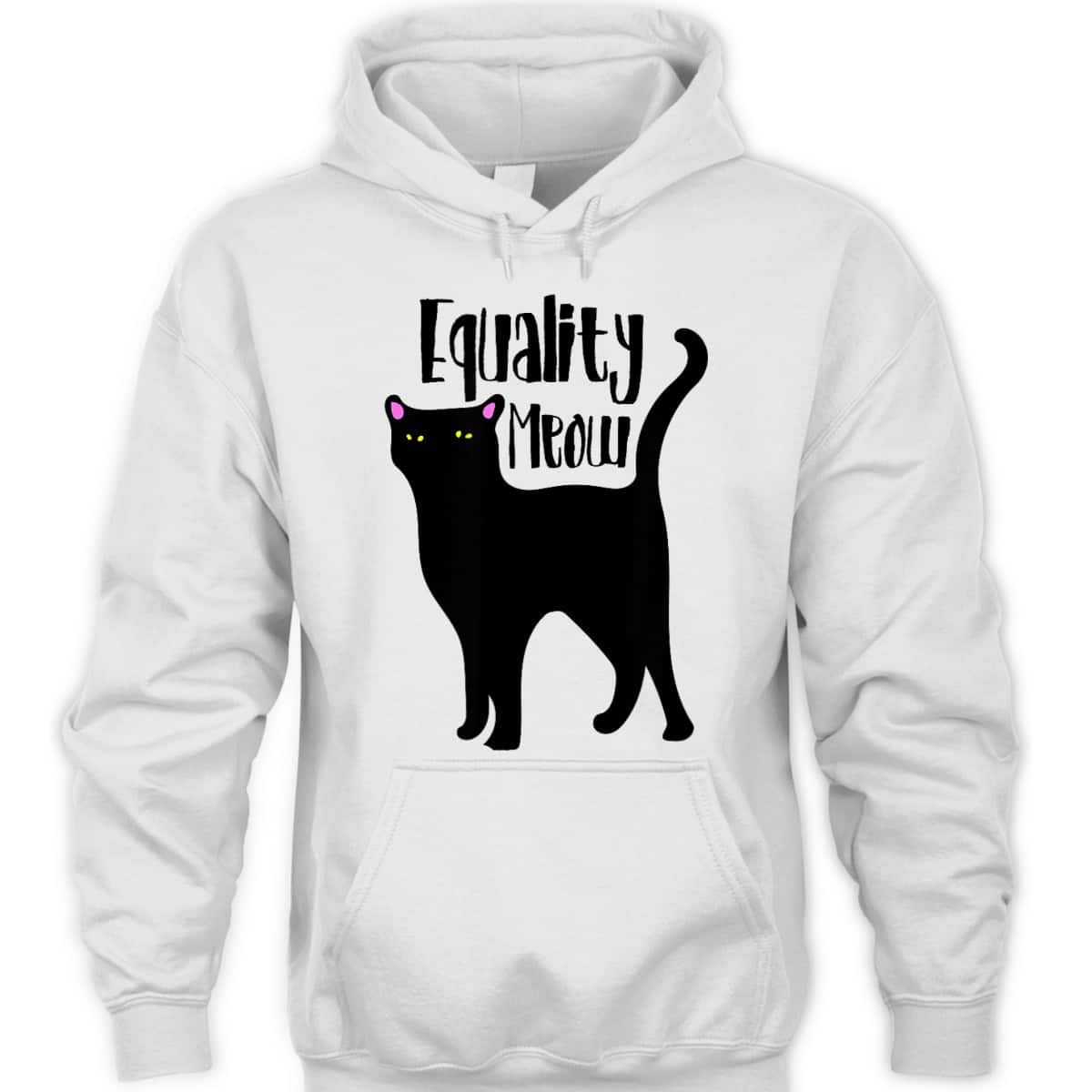 Equality Meow Cute Feminist Cat Feminism Cats T-Shirt Equality Meow Cute Feminist Cat Feminism Cats T-Shirt