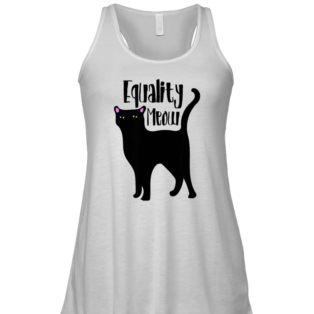Equality Meow Cute Feminist Cat Feminism Cats T-Shirt Equality Meow Cute Feminist Cat Feminism Cats T-Shirt