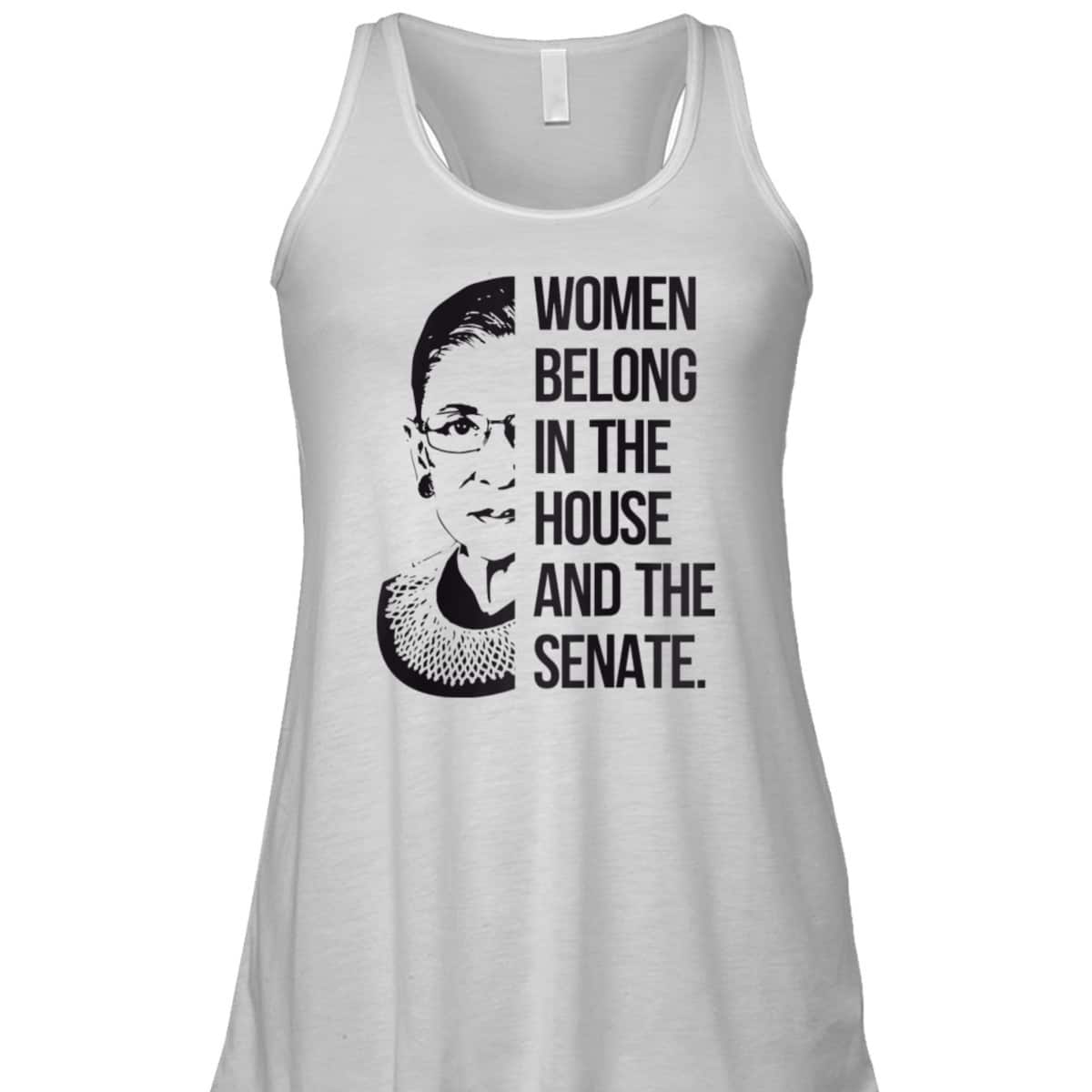 Womens Women Belong In The House And Senate Equal Rights Feminist T-Shirt