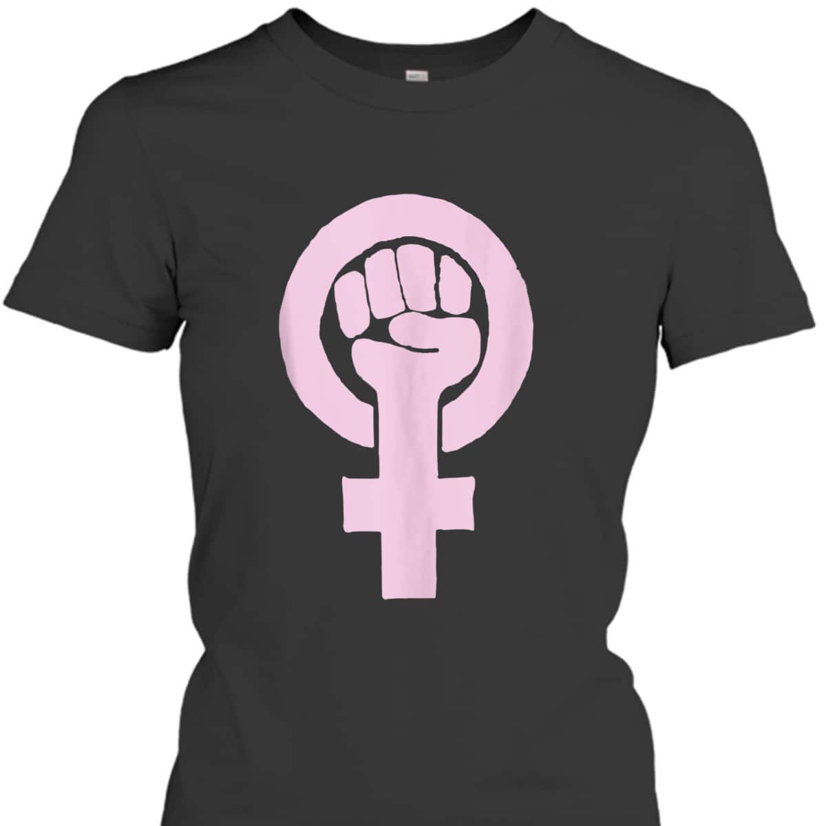 Feminist Fist Pink T-Shirt