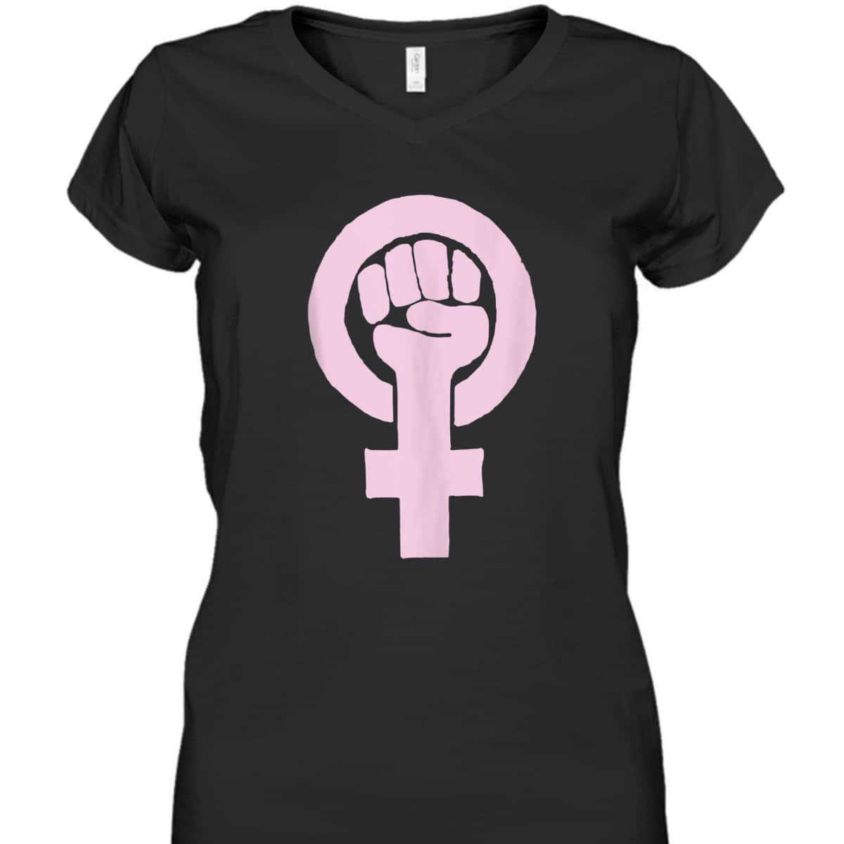 Feminist Fist Pink T-Shirt Feminist Fist Pink T-Shirt