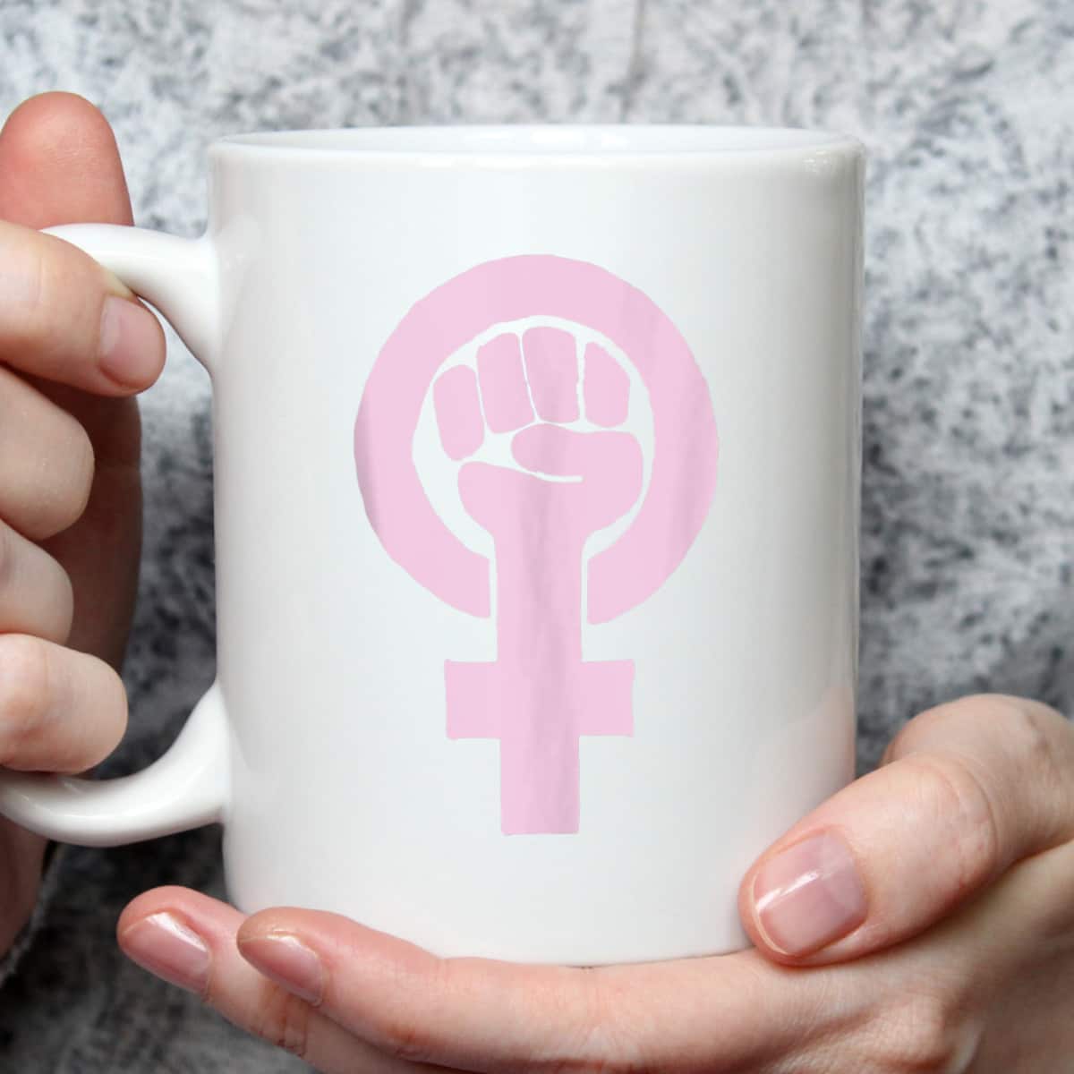 Feminist Fist Pink T-Shirt