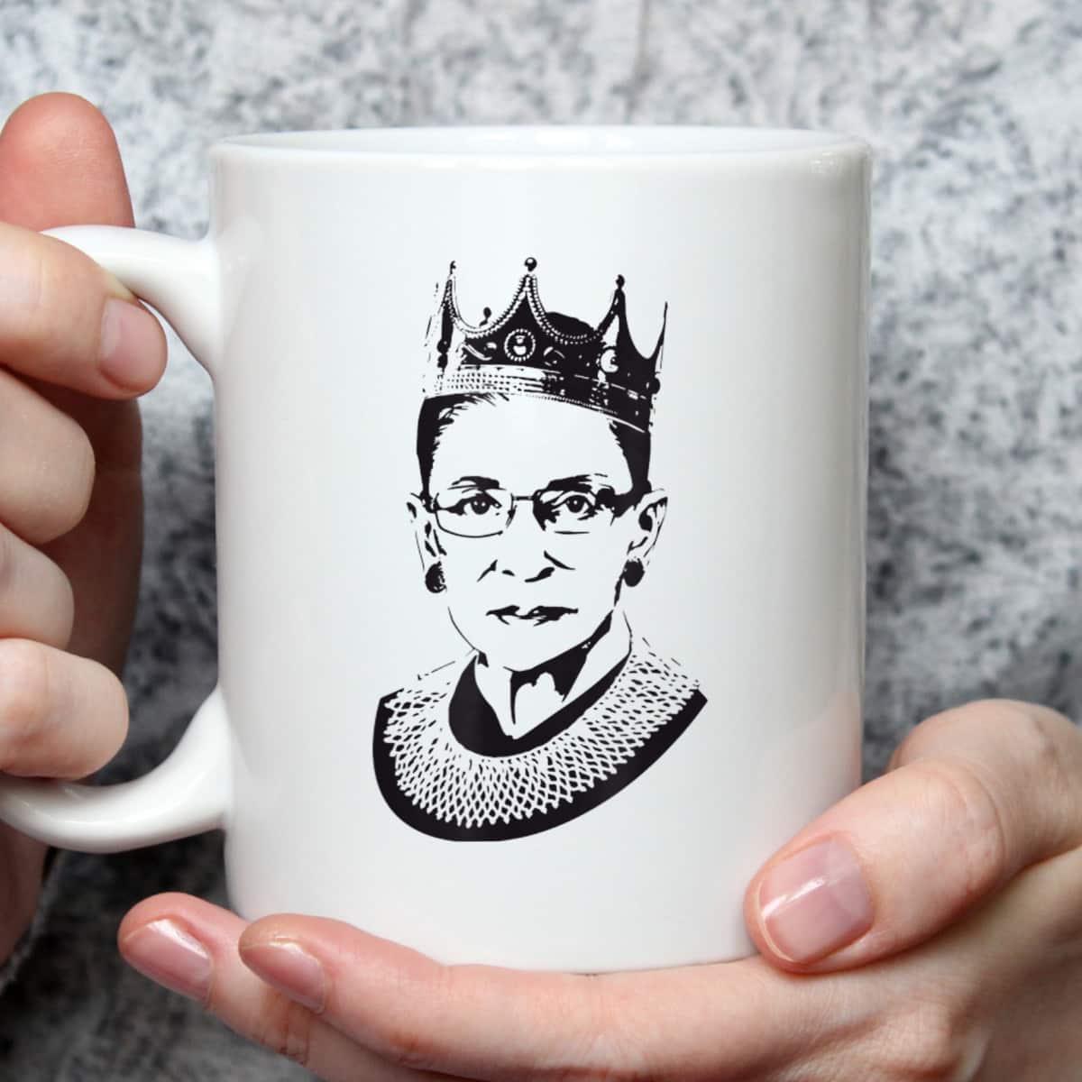 Ruth Bader Ginsburg Wearing A Crown RBG Judge Feminist Gift T-Shirt Ruth Bader Ginsburg Wearing A Crown RBG Judge Feminist Gift T-Shirt