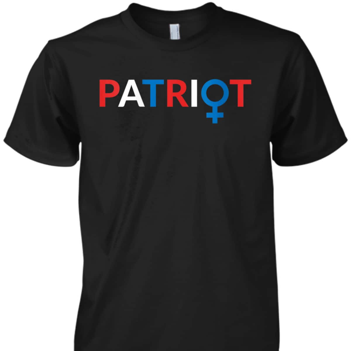 Womens 4th Of July Feminist Patriot Venus Symbol Fourth Gift T-Shirt