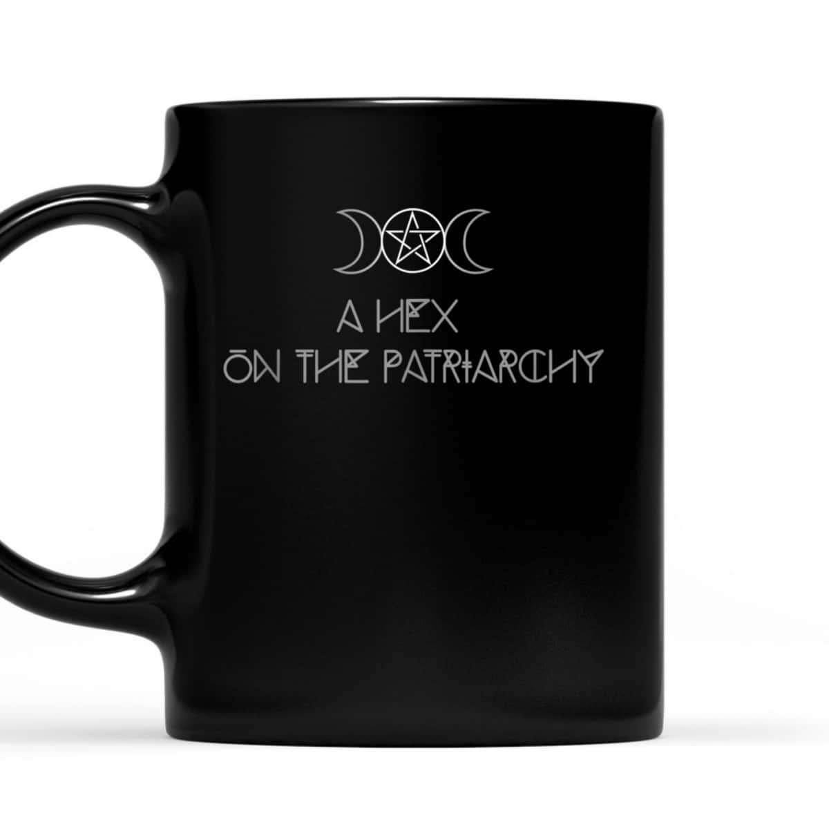 Pagan Feminist Goddess Pentagram Witch Hex On Patriarchy T-Shirt Pagan Feminist Goddess Pentagram Witch Hex On Patriarchy T-Shirt