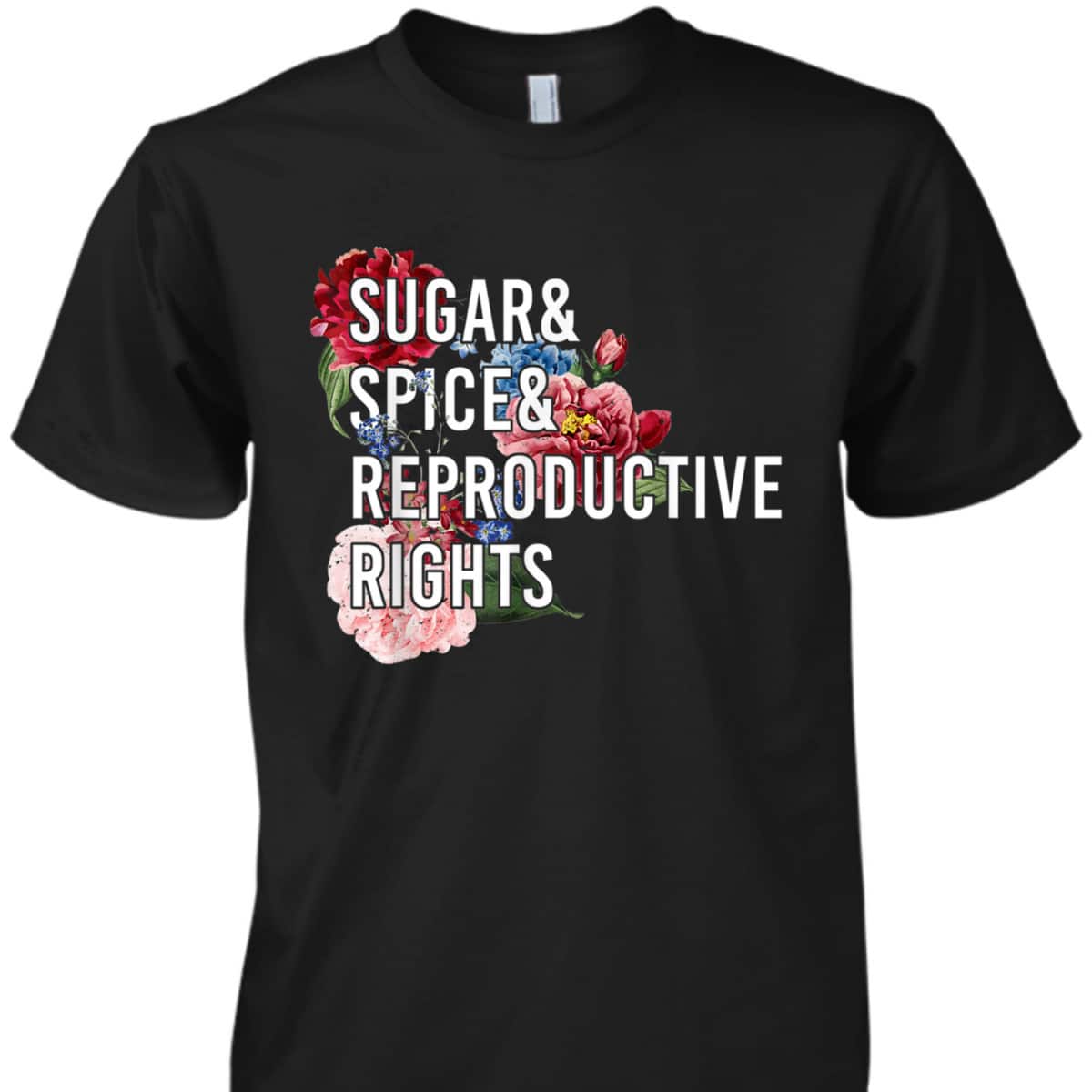 Sugar And Spice And Reproductive Rights Feminist Support T-Shirt