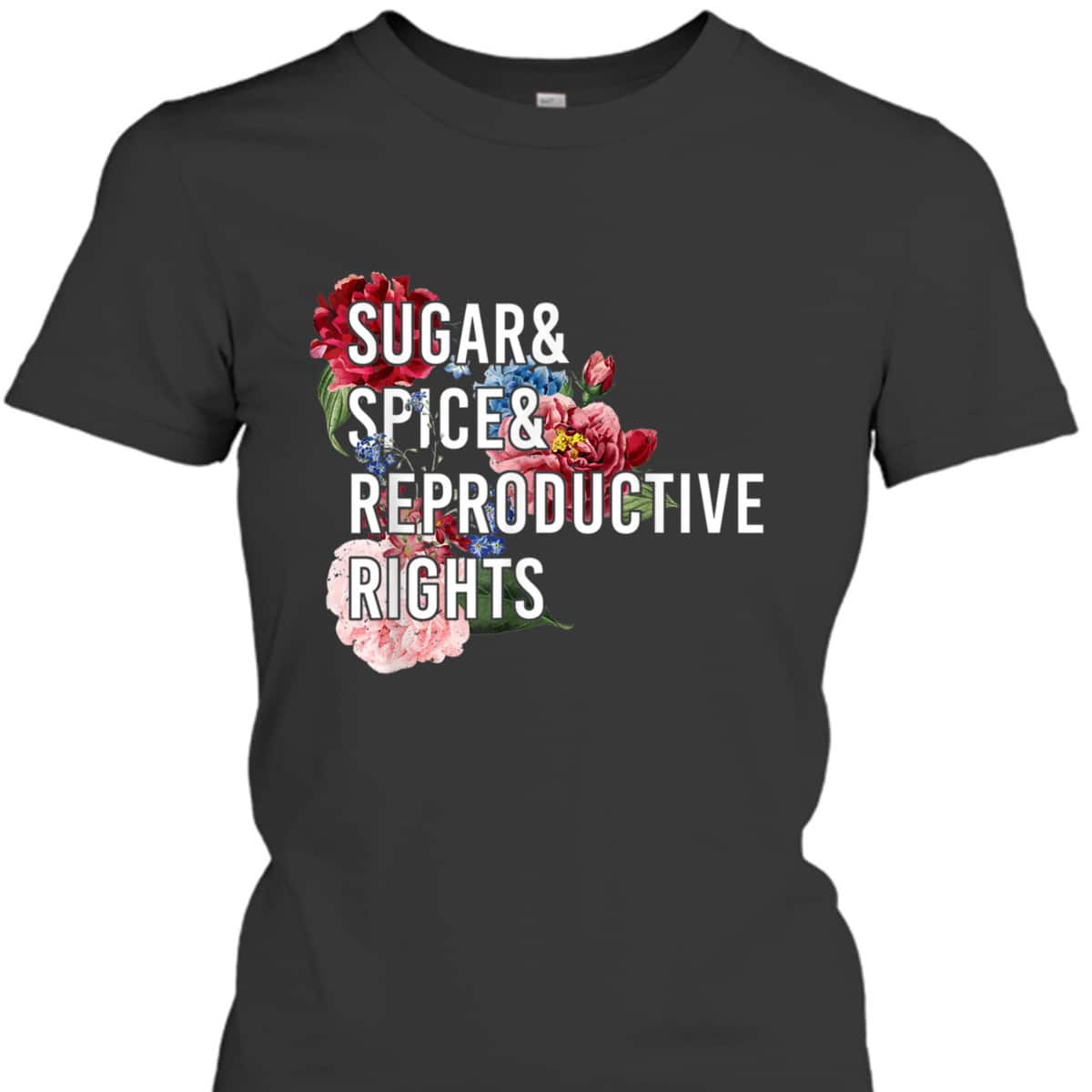 Sugar And Spice And Reproductive Rights Feminist Support T-Shirt