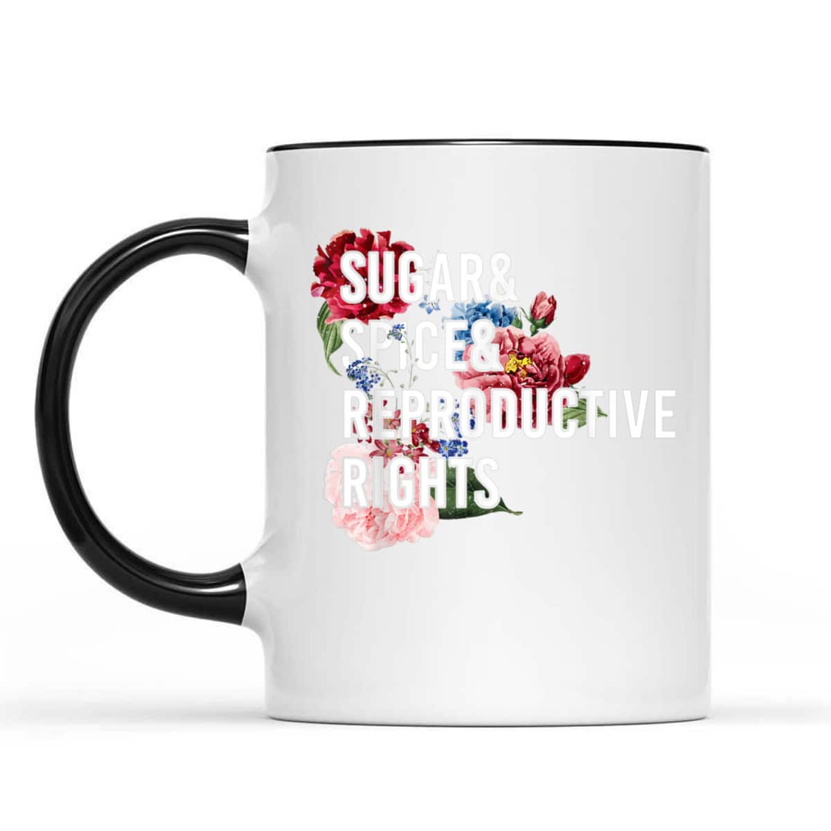Sugar And Spice And Reproductive Rights Feminist Support T-Shirt