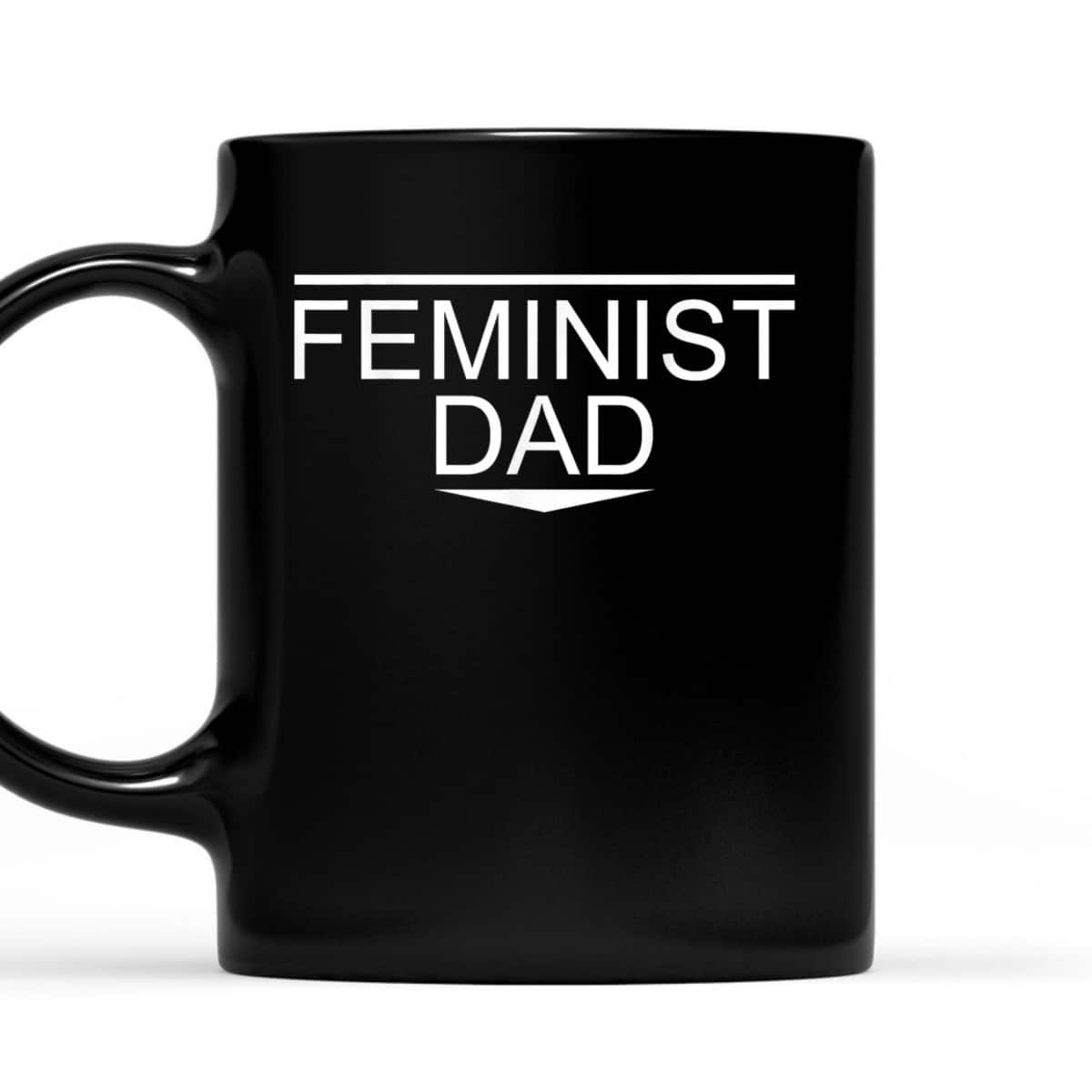 Mens Feminist Dad Feminism Equality T-Shirt