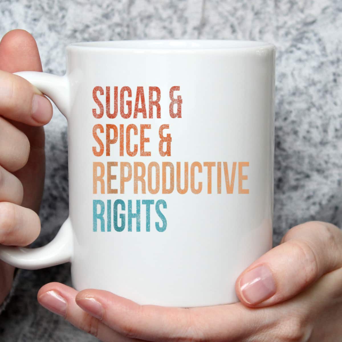 Sugar Spice Reproductive Rights Feminist Vintage T-Shirt