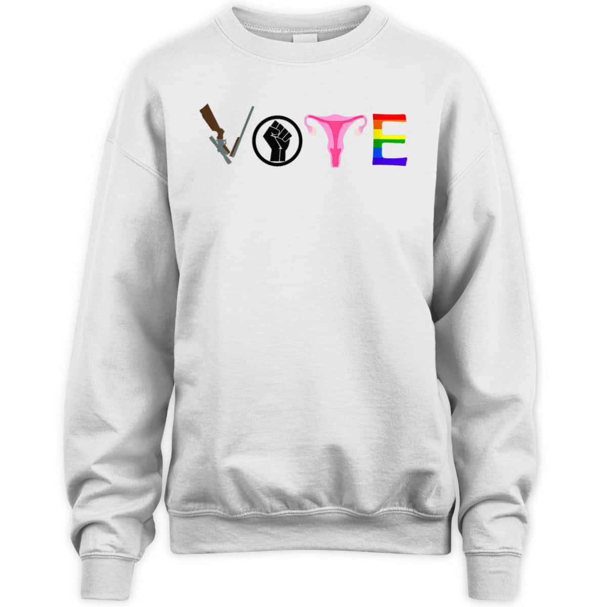 Womens Black Lives Matter Vote LGBT Gay Rights Feminist Equality T-Shirt