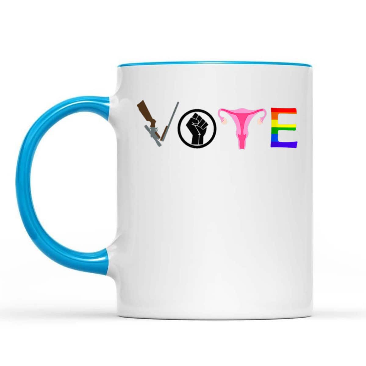 Womens Black Lives Matter Vote LGBT Gay Rights Feminist Equality T-Shirt