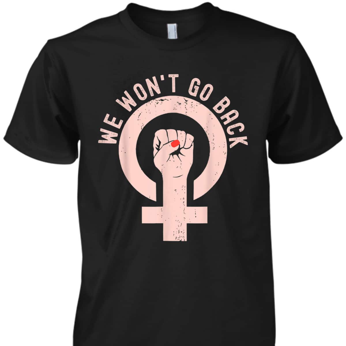 We Won't Go Back Cool Feminist Women Human Right T-Shirt We Won't Go Back Cool Feminist Women Human Right T-Shirt