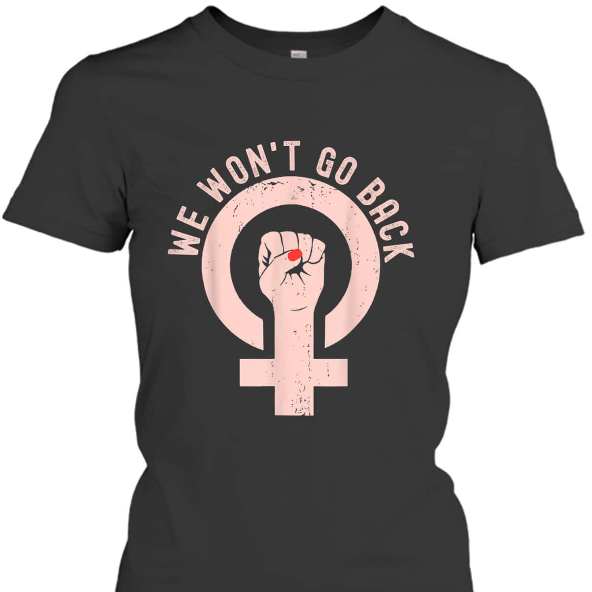 We Won't Go Back Cool Feminist Women Human Right T-Shirt We Won't Go Back Cool Feminist Women Human Right T-Shirt