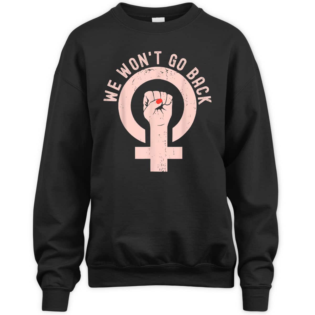 We Won't Go Back Cool Feminist Women Human Right T-Shirt