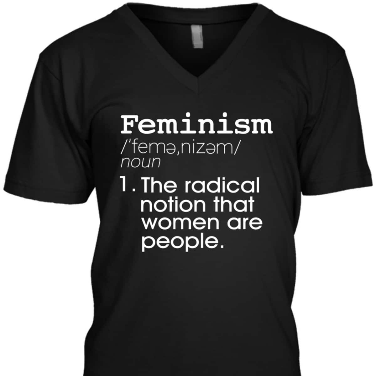 Feminism Feminist Definition Womens Girls T-Shirt Feminism Feminist Definition Womens Girls T-Shirt