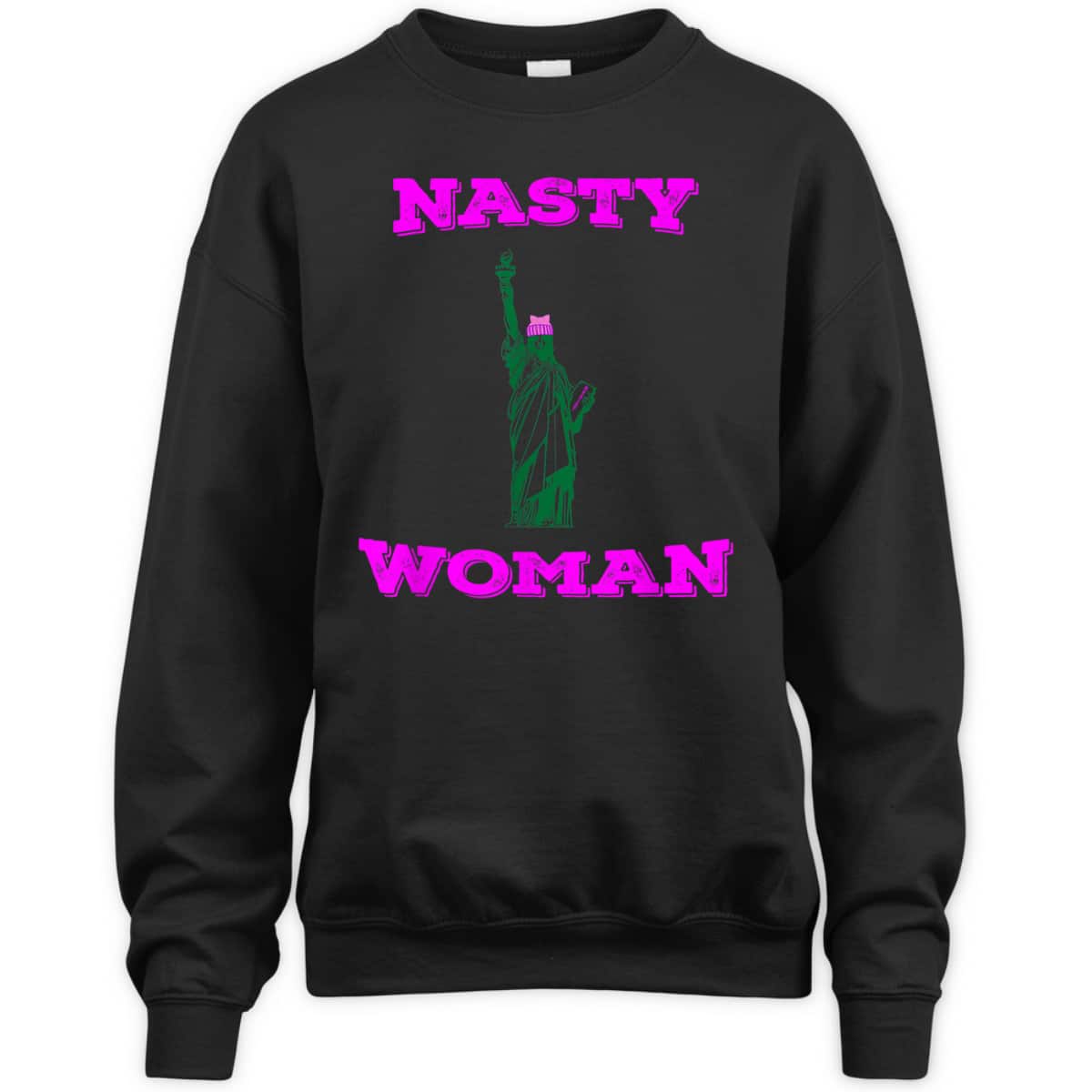 Nasty Woman Feminist Resist Pussy Cat Hat T-Shirt