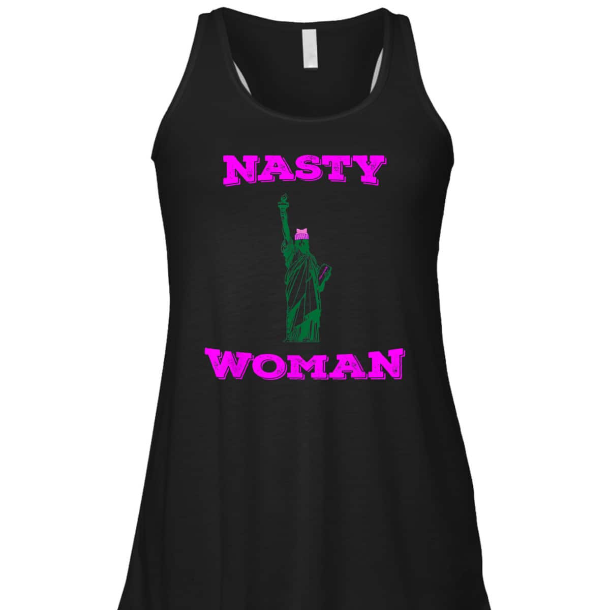 Nasty Woman Feminist Resist Pussy Cat Hat T-Shirt