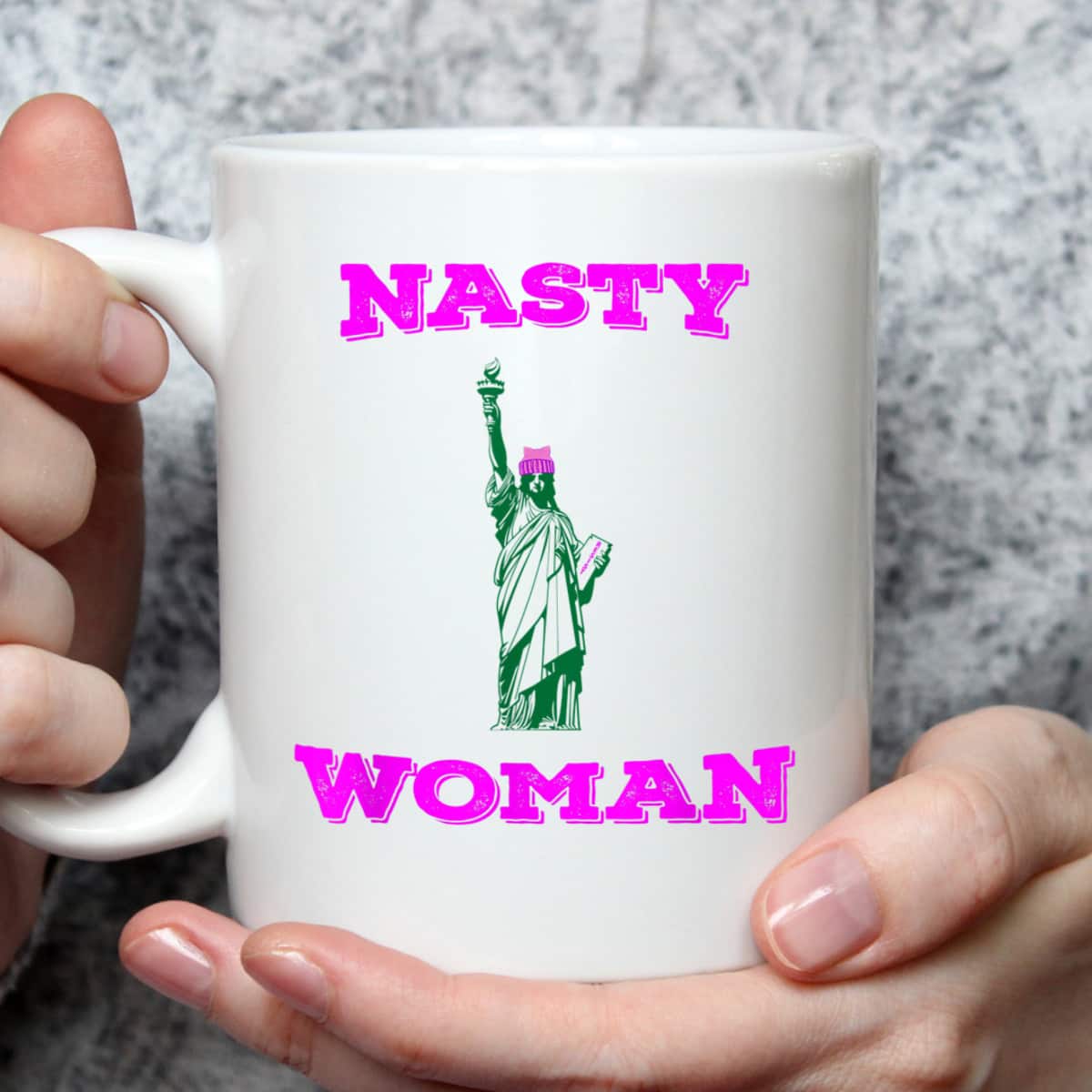 Nasty Woman Feminist Resist Pussy Cat Hat T-Shirt
