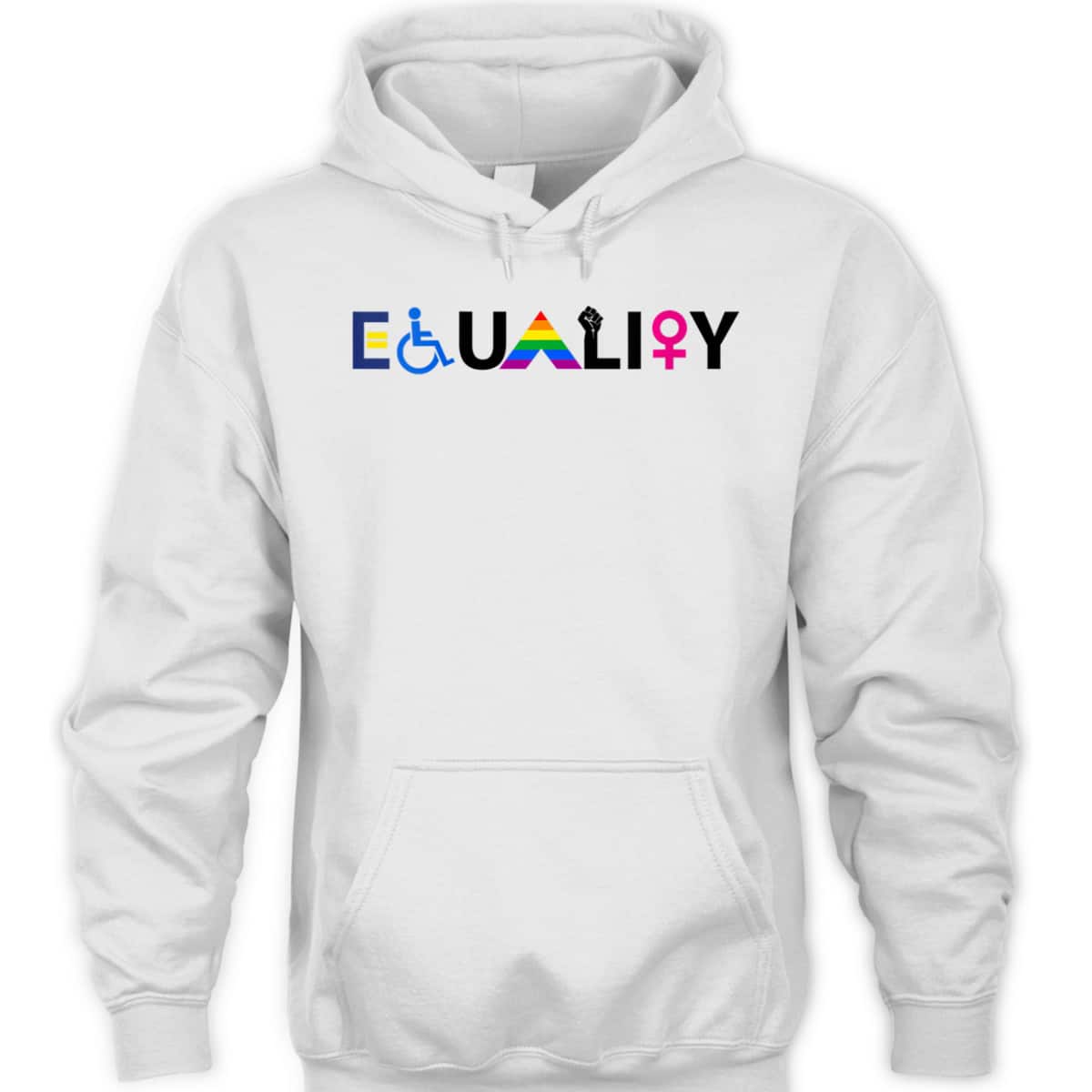 Womens EQUALITY Equal Rights LGBTQ Ally Unity Pride Feminist T-Shirt Womens EQUALITY Equal Rights LGBTQ Ally Unity Pride Feminist T-Shirt