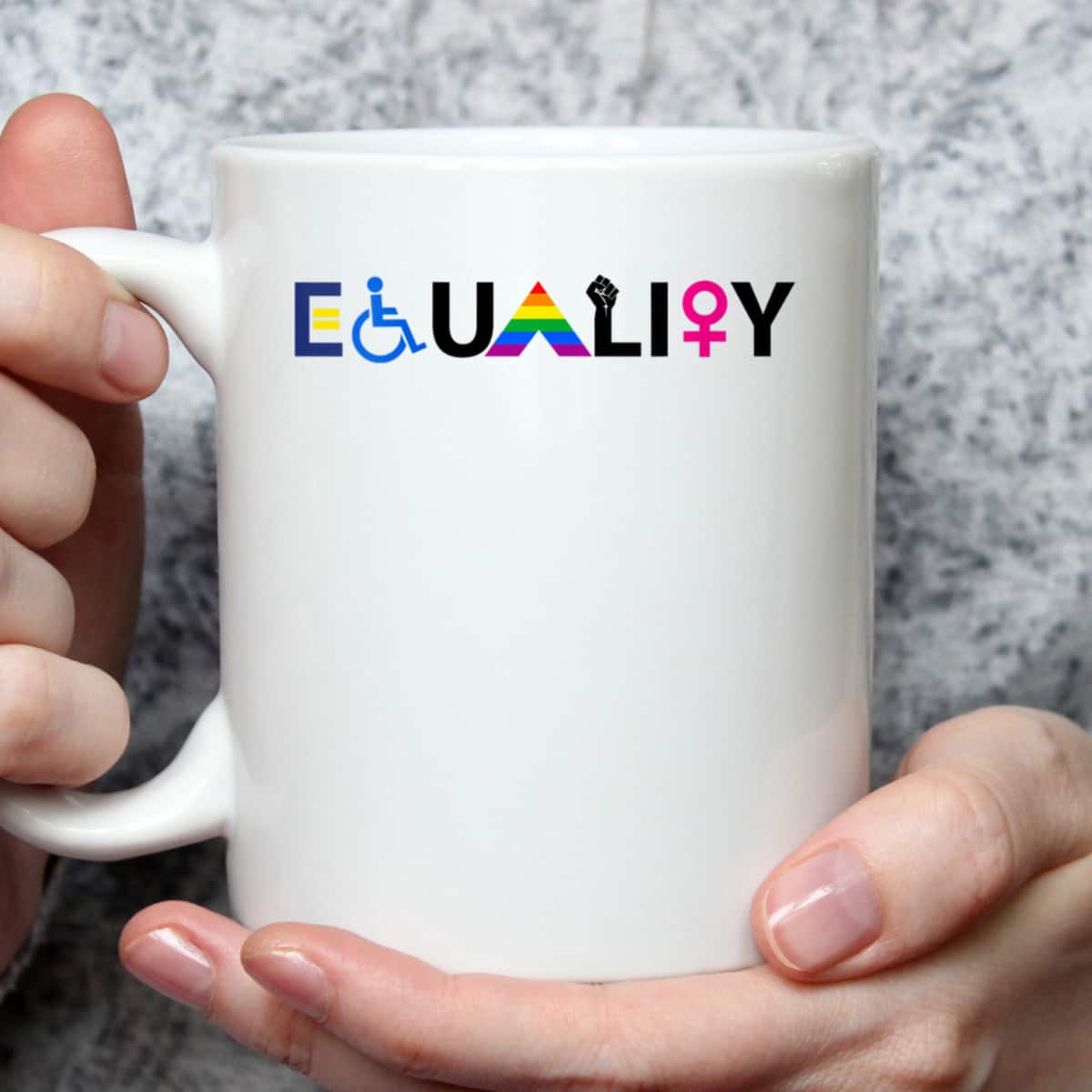 Womens EQUALITY Equal Rights LGBTQ Ally Unity Pride Feminist T-Shirt Womens EQUALITY Equal Rights LGBTQ Ally Unity Pride Feminist T-Shirt