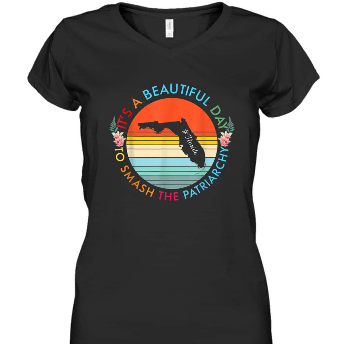 Florida Beautiful Day Smash The Patriarchy Feminist T-Shirt Florida Beautiful Day Smash The Patriarchy Feminist T-Shirt