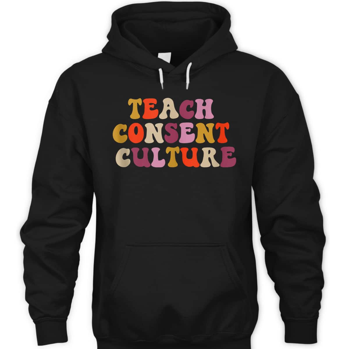 Groovy Feminist Teach Consent Culture Consent Education T-Shirt