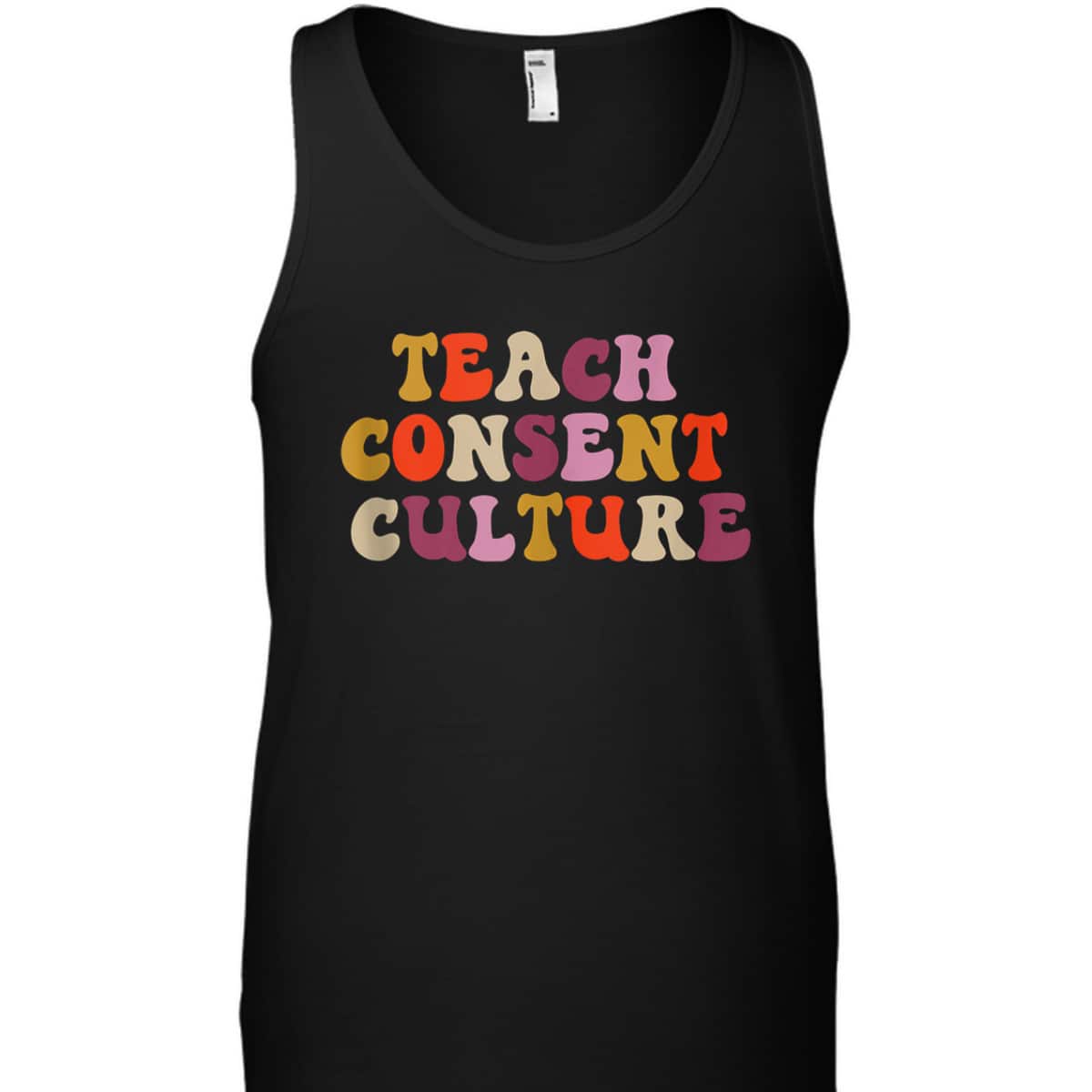 Groovy Feminist Teach Consent Culture Consent Education T-Shirt Groovy Feminist Teach Consent Culture Consent Education T-Shirt