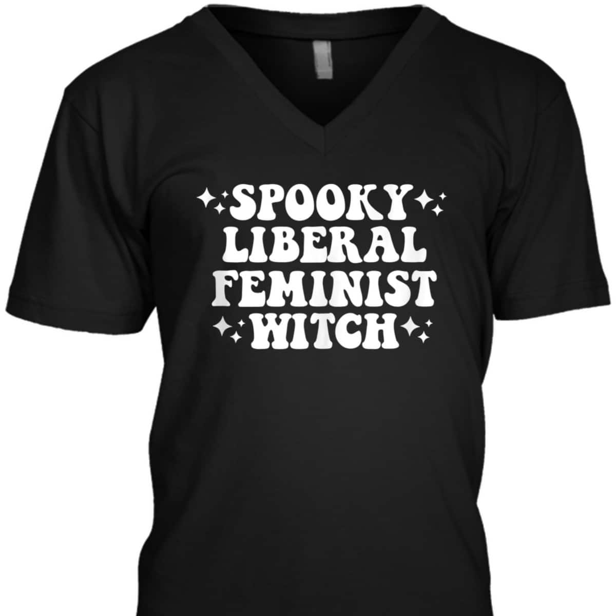 Feminist Witch Witchy Aesthetic Feminism Vibes Halloween T-Shirt