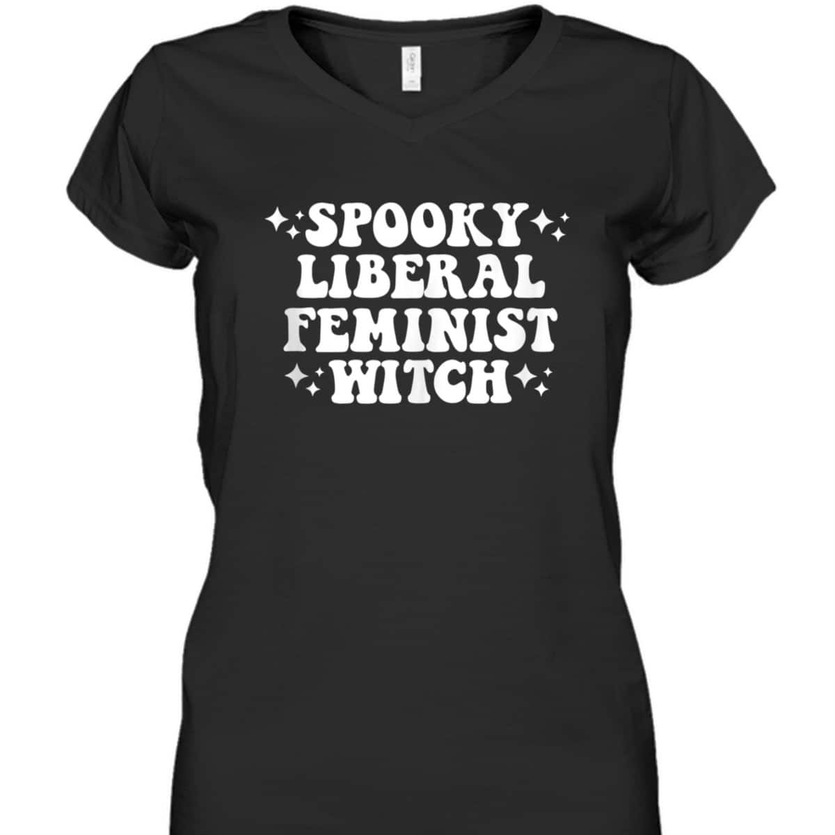 Feminist Witch Witchy Aesthetic Feminism Vibes Halloween T-Shirt