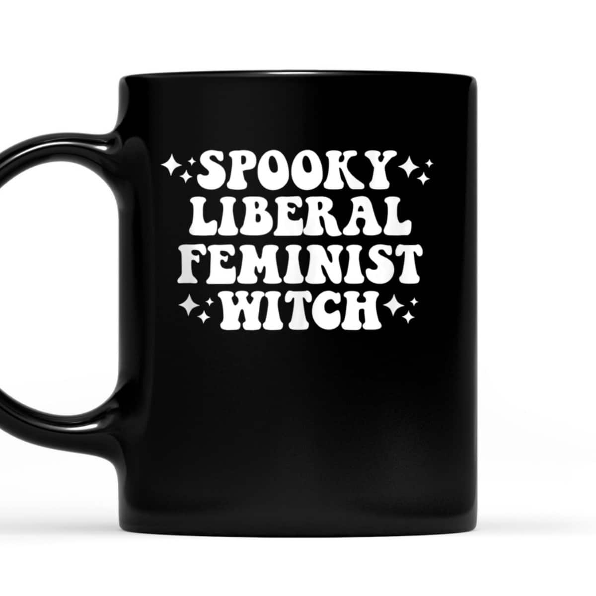 Feminist Witch Witchy Aesthetic Feminism Vibes Halloween T-Shirt