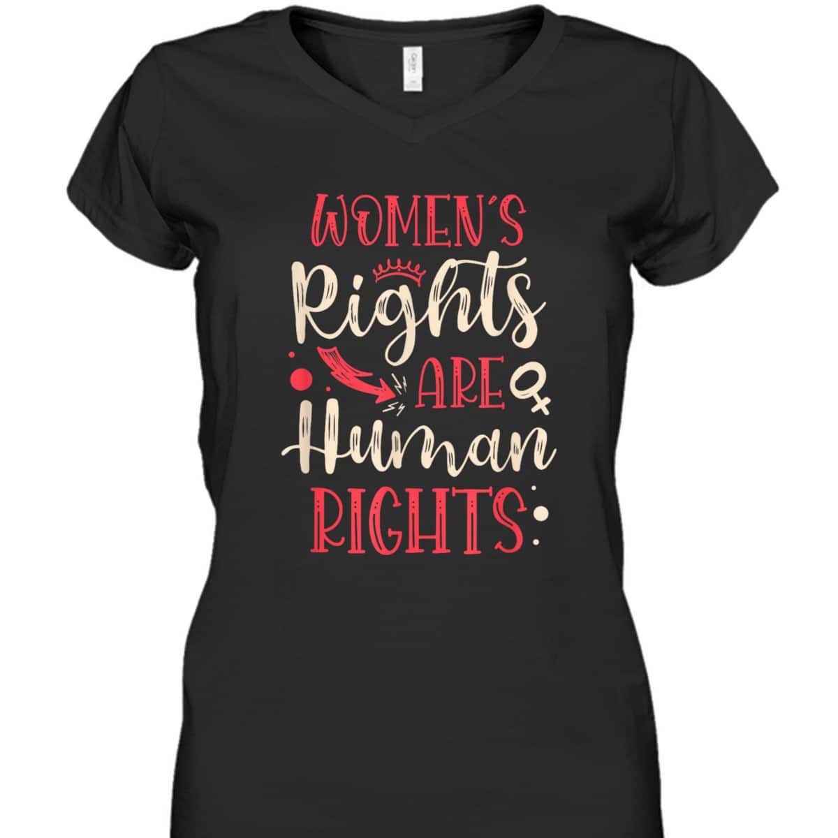 Rights Are Human Rights For A Feminist Feminism T-Shirt