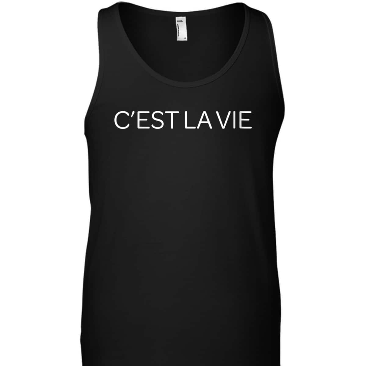 Womens C'est La Vie Feminist T-Shirt Womens C'est La Vie Feminist T-Shirt