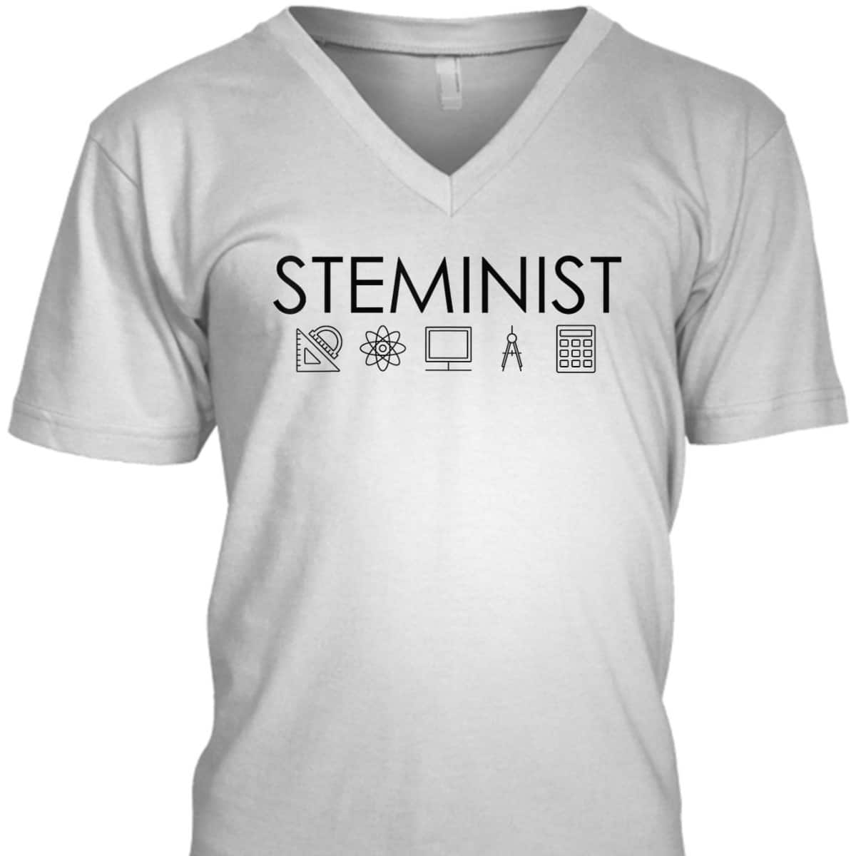 STEMINIST Science Feminist Meme Scientists STEM Scientist T-Shirt STEMINIST Science Feminist Meme Scientists STEM Scientist T-Shirt