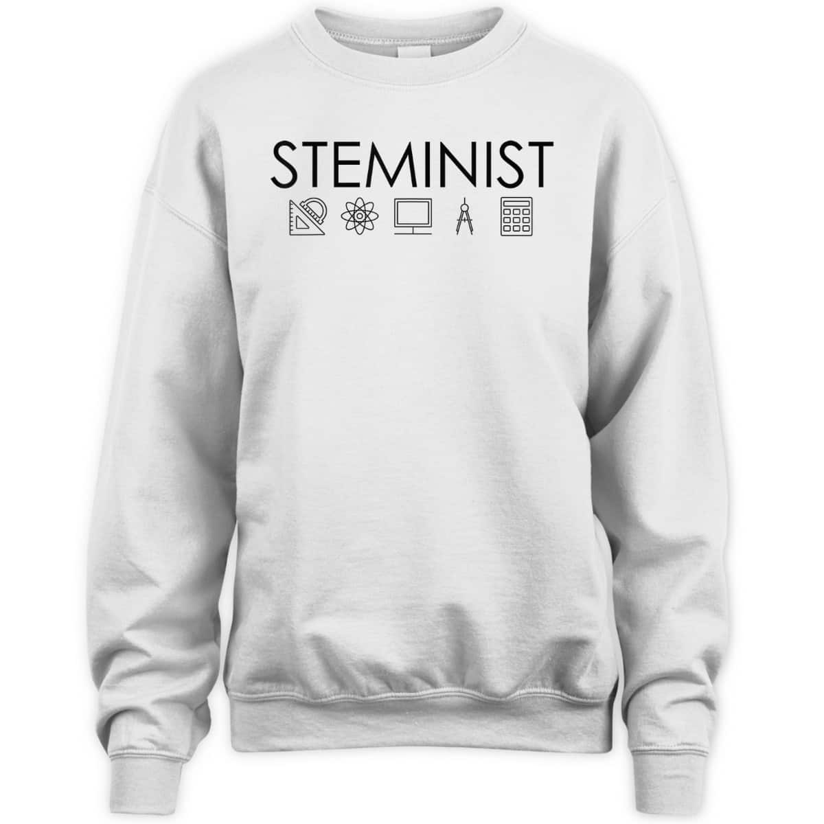 STEMINIST Science Feminist Meme Scientists STEM Scientist T-Shirt