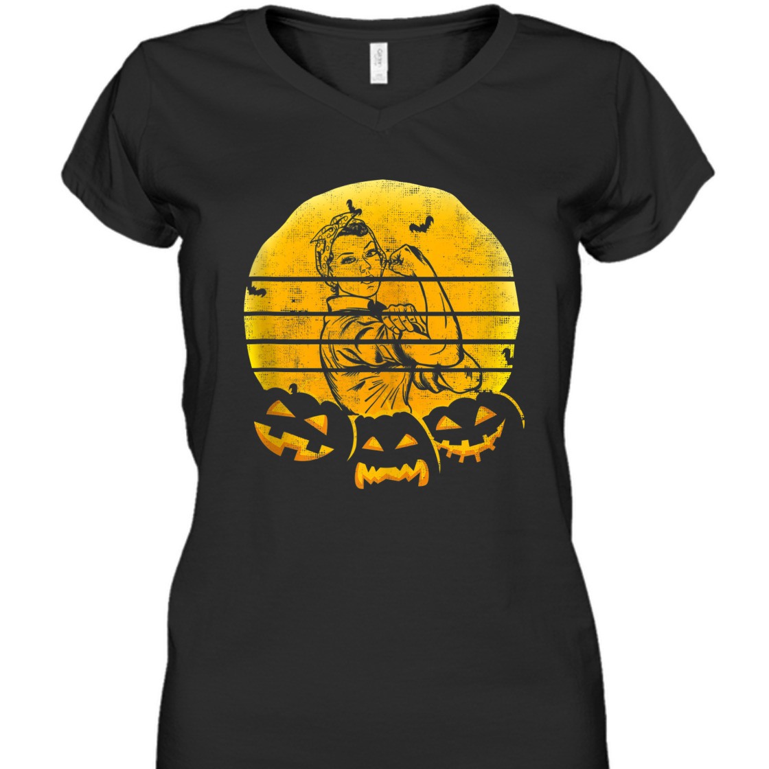 Strong Women Retro Vintage T-Shirt Halloween Gift Strong Women Retro Vintage T-Shirt Halloween Gift